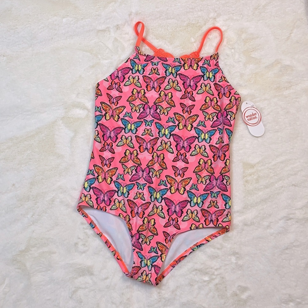 Butterfly One piece Girl’s Bathing suit